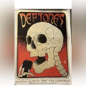 Deftones Graphic Poster
